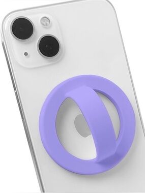 💞 New Purple Magnetic Ring Cell Phone Grip